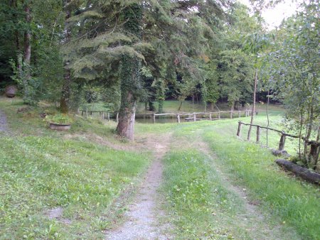 L'étang de Nadine et Georges MACARY  pour concours de pêche à Concèze. Etang privé de 1 ha pour la pêche situé a moins d'un km du gîte de Leycuras