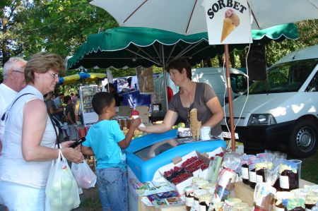 Vente sur les marchs festifs Verger de Leycuras